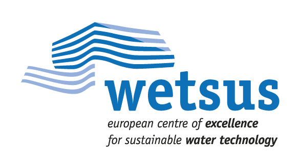 Wetsus logo met tekst